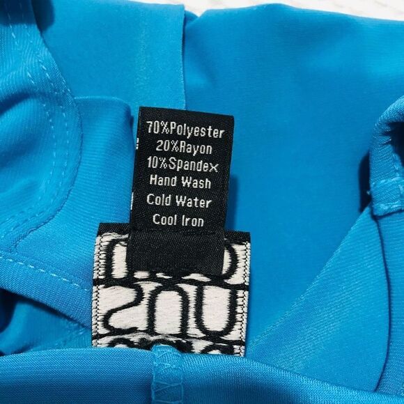 Clara sun woo Short sleeve Blue blouse size M.   A39 - Picture 6 of 6